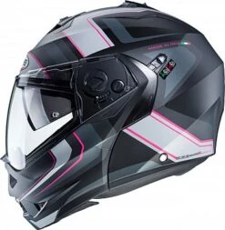 Caberg Duke II Tour, Klapphelm Damen -Caberg Helm Angebot caberg helm duke ii tour matt schwarz anthrazit fuchsia groesse 73460 2
