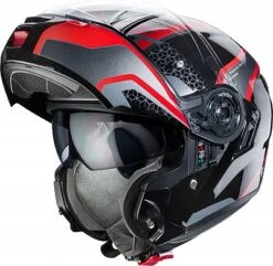 Caberg Levo Sonar, Klapphelm -Caberg Helm Angebot caberg helm levo sonar weiss blau rot groesse 2xl 73454 4