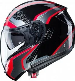 Caberg Levo Sonar, Klapphelm -Caberg Helm Angebot caberg helm levo sonar weiss blau rot groesse 2xl 73454 7