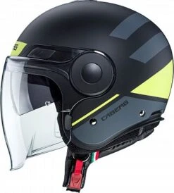 Caberg Uptown Loft, Jethelm -Caberg Helm Angebot caberg helm uptown loft matt schwarz fluo gelb anthrazit groesse 73474 3