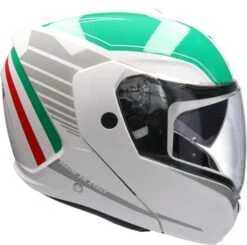 CABERG HORUS TRIBUTE Klapphelm -Caberg Helm Angebot caberg horus tribute klapphelm weiss gruen rot xs 106173itxs 3 2