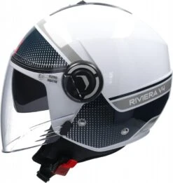 CABERG RIVIERA V4 ELITE Jethelm 7 CABERG RIVIERA V4 ELITE Jethelm -Caberg Helm Angebot caberg riviera v4 elite weiss schwarz grau italia xxl 106182itxxl 9